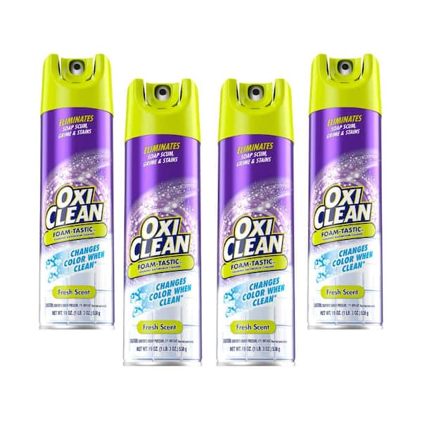 OxiClean 19 oz. Spray Can Foam-Tastic Foaming Bathroom Cleaner