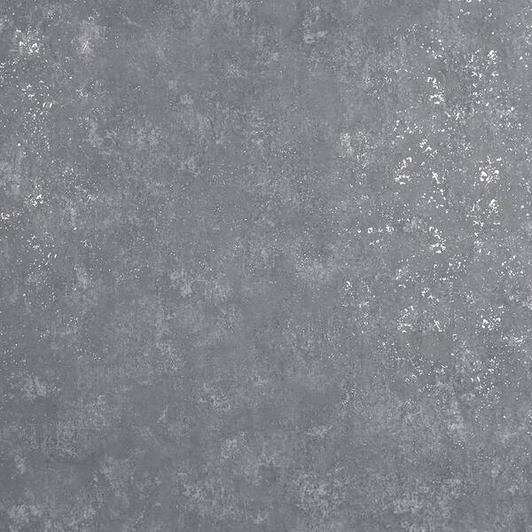 Brewster Distressed Textures Pewter Paper Strippable Roll (Covers 75.6 sq. ft.)