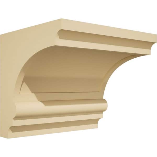Ekena Millwork Standard Diane 7 in. W x 6 in. H x 6 in. D Signature Urethane Polyurethane Corbel