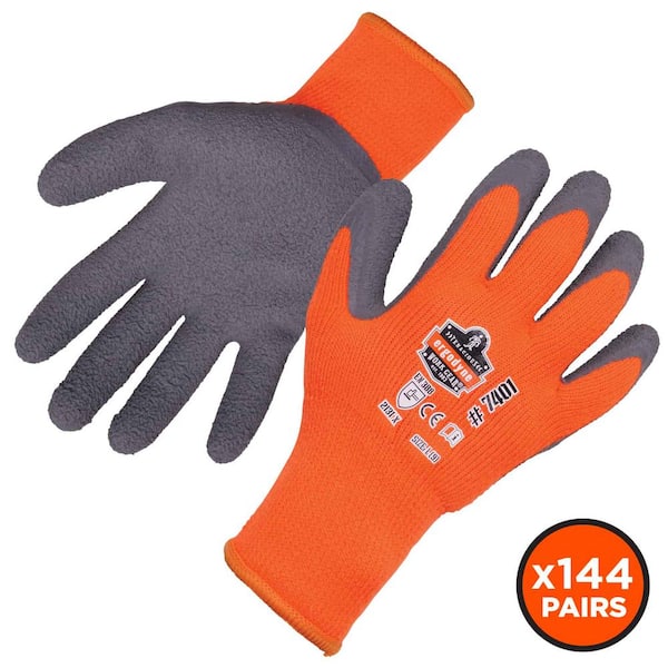 Ergodyne ProFlex 7401 Large Gray General Purpose Gloves (12-Pack)
