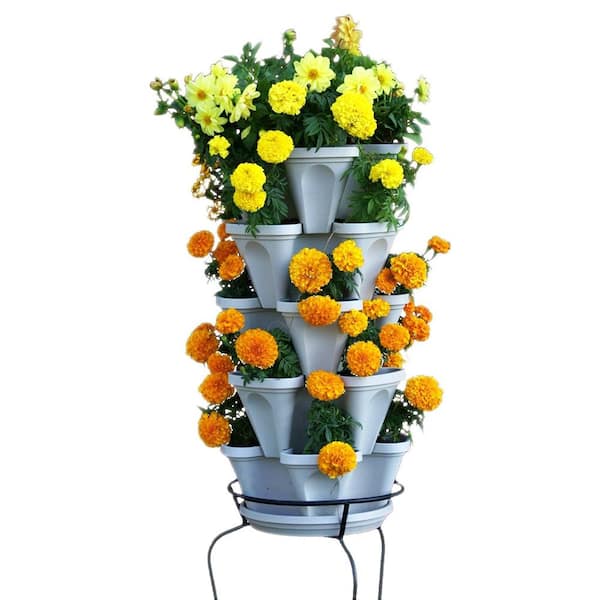 US$ 19.99 - (🌼Plant Festival Special 50% OFF)-Stand Stacking Planters  Strawberry Planting Pots - m.maicei.c…