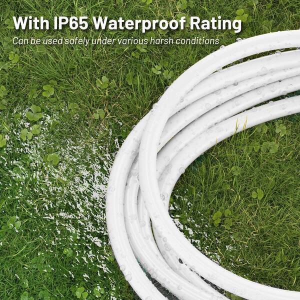 6 ft. 1625W 16-Gauge 1-Conductor SJTW Rated Indoor Outdoor Braided