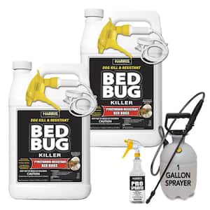 1 Gal. Ready-to-Use Bed Bug Killer (2-Pack), 256 oz., 32 oz. Pro Spray Bottle and One Gal. Tank Sprayer Value Pack