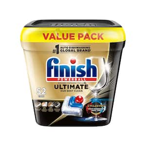 Finish Ultimate Dishwasher Pods, No Pre-Rinse Dishwasher Detergent Soap
