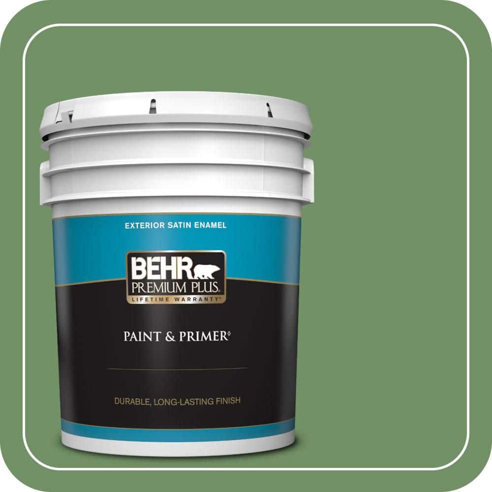 5 gal. #M400-6 Mixed Veggies Satin Enamel Exterior Paint & Primer price history on PriceWatchPro