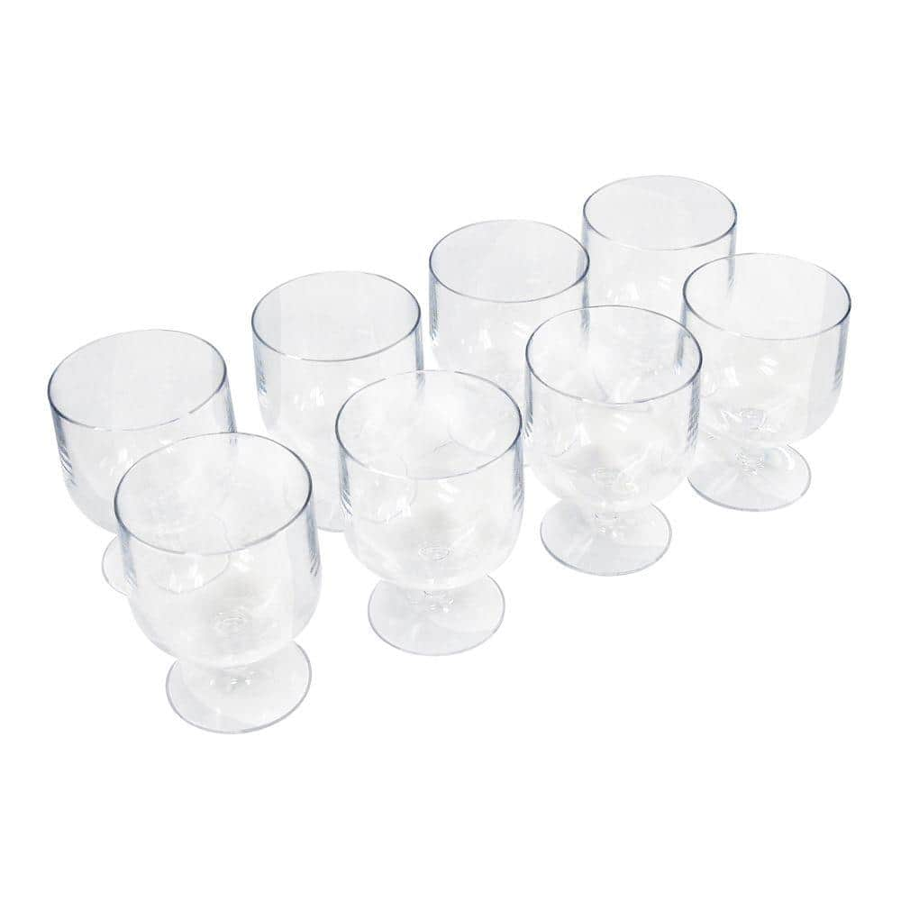 Epicureanist Acrylic Wine Glasses (Set of 8) EP-ACRWG01 - The Home Depot