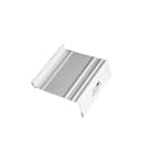 4-9/16 in. White PVC Slopped Sill Pan for Door and Window Installation and Flashing Extension Couplings (10 Per Box)