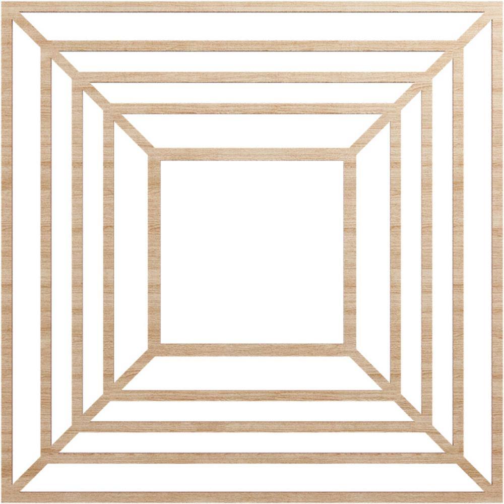 0.25 in. x 26 in. x 26 in. Wood (Alder) Medallion Moulding price history on PriceWatchPro