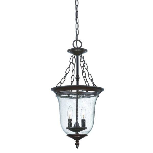 Acclaim Lighting Belle Collection 2-Light Architectural Bronze Outdoor Hanging Lantern