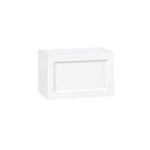 Laramie 24 in. W x 14 in. D x 15 in. H Assembled Wall Bridge Kitchen Cabinet in Painted Bright White with Lift Up Door