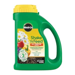Shake N Feed All Purpose Plant Food, 4.5 lbs. All Purpose Granular Plant Fertilizer 12-4-8