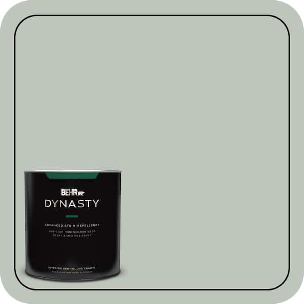 BEHR DYNASTY 1 qt. #700E-3 Contemplation Semi-Gloss Enamel Interior Stain-Blocking Paint & Primer