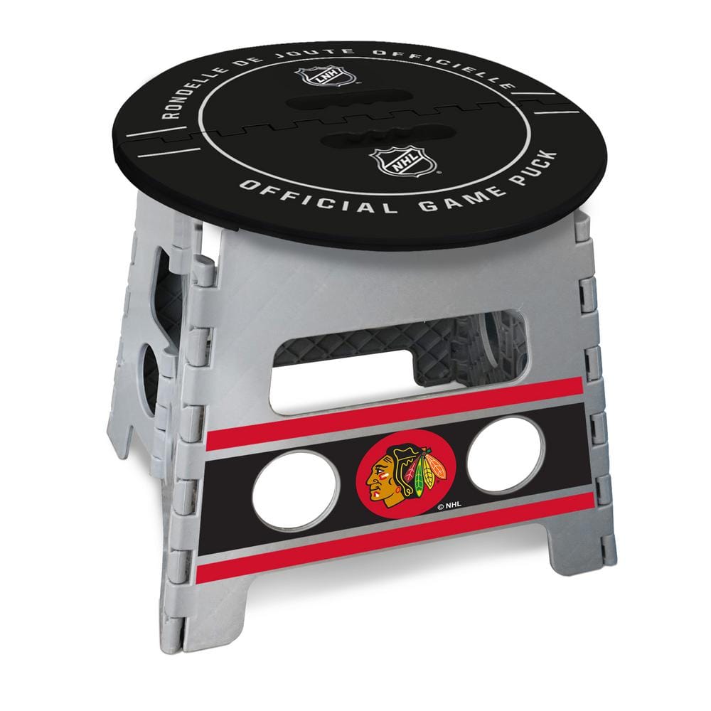 FANMATS NHL Chicago Blackhawks Plastic Folding Step Stool