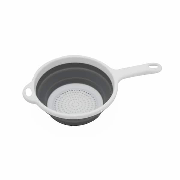 Cook Pro 7.5 in. Collapsible Silicone Colander w/Handle