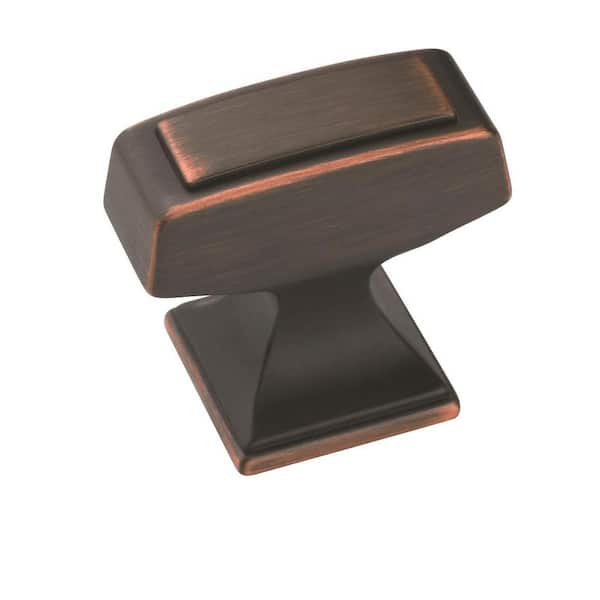 Mulholland 1-1/4 in. (32mm) Traditional Oil-Rubbed Bronze Bar Cabinet Knob