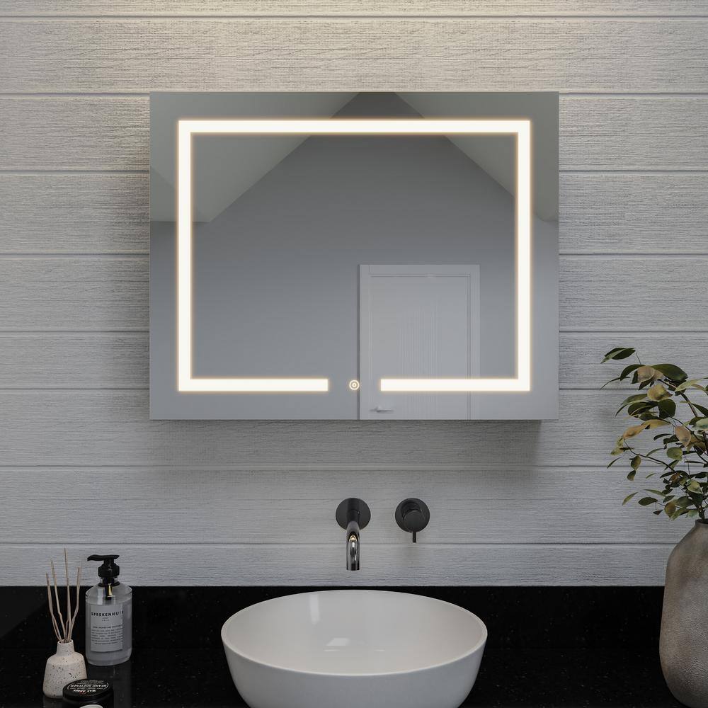 UPC 816705016952 product image for Vandalia 24 in. W x 30 in. H Single Door Silver Aluminum Recessed/Surface Mount  | upcitemdb.com