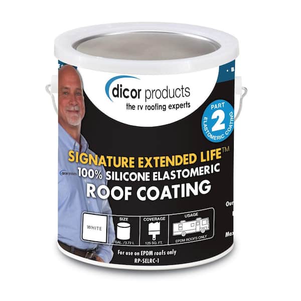 Dicor Roof Coating Extended Life - Gallon, White