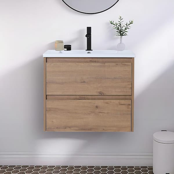 UPIKER Modern 24 In W X 18 In D X 20 In H Bath Vanity In Imitative   Upiker Bathroom Vanities With Tops Up2208bcb24008 64 600 