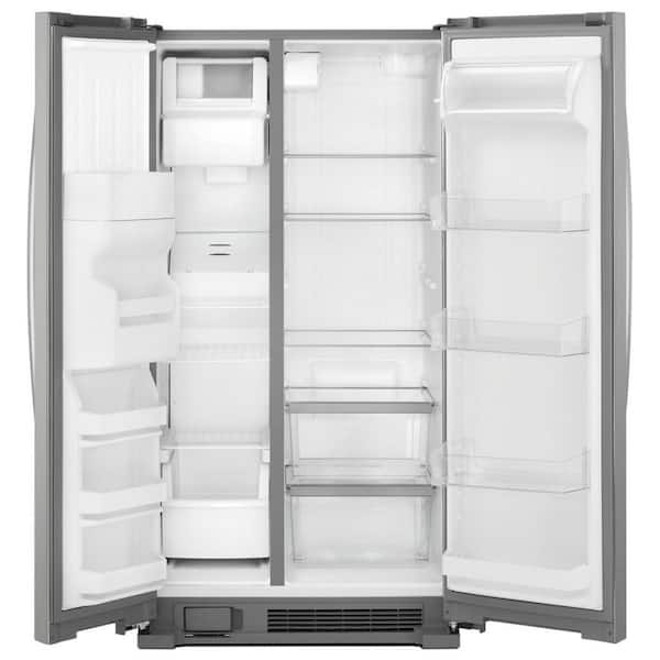 21.4 cu. ft. Side by Side Refrigerator in Fingerprint Resistant Stainless Finish