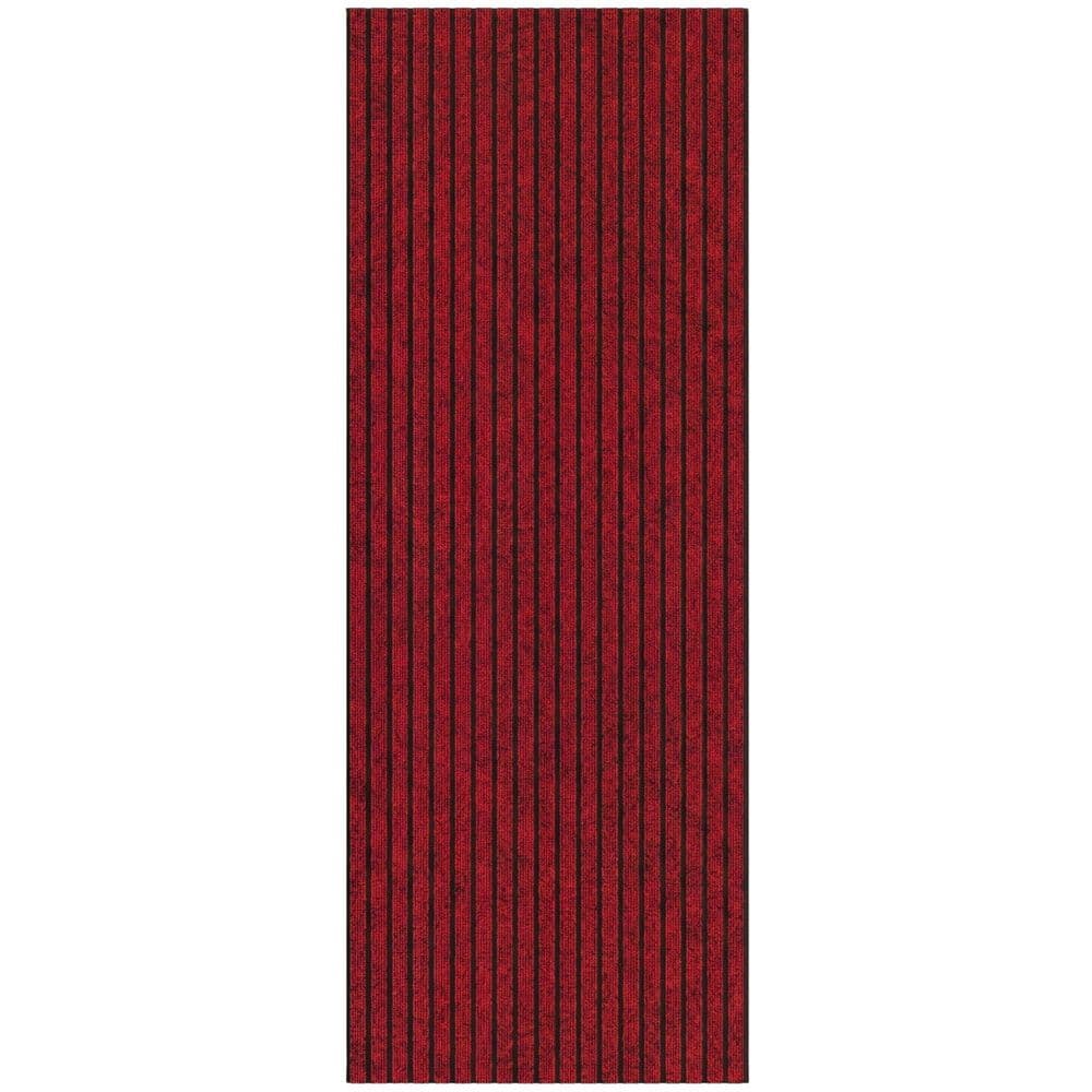 UPC 840301750965 product image for Heavy-Duty Polyester Indoor/Outdoor Garage Floor Ribbed Non-Slip Hallway Runner  | upcitemdb.com
