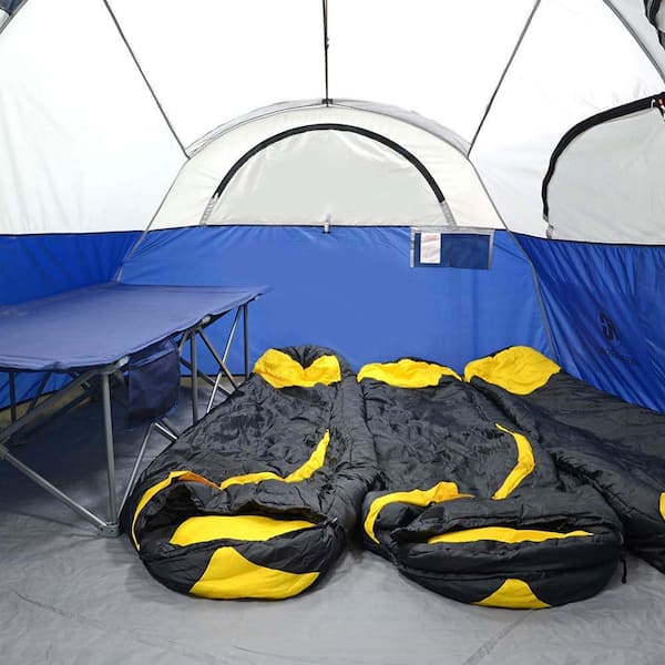 Zeus & Ruta 12-Person Camping Tents, 2 Room Weather Resistant