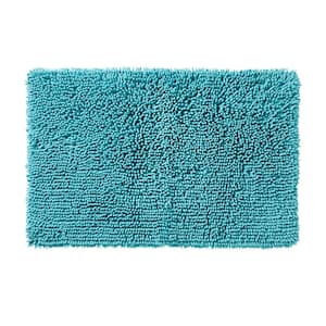 Dena Home Tangiers Bath Rug  Teal bath rugs, Blue bathroom rugs, Turquoise  bathroom rugs