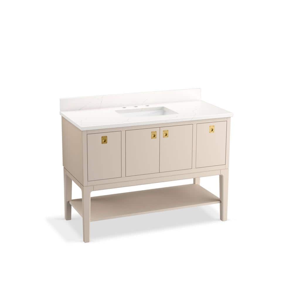 KOHLER Seagrove By Studio McGee 48 in. Bathroom Vanity Cabinet in Light ...