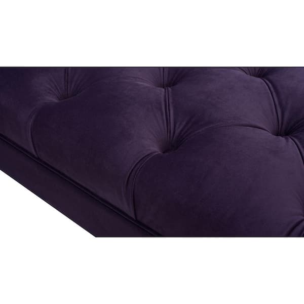 Purple best sale bedroom bench