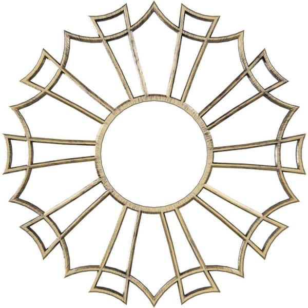 Ekena Millwork 1 in. x 32 in. x 32 in. Augustus Architectural Grade PVC Peirced Ceiling Medallion
