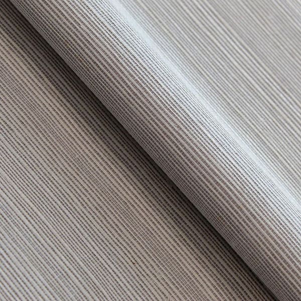 Tempaper Light Natural Beige on Taupe Sisal Authentic Grasscloth Handwoven Unpasted Textured Wallpaper Sample, 4.5 in. x 4.5 in.