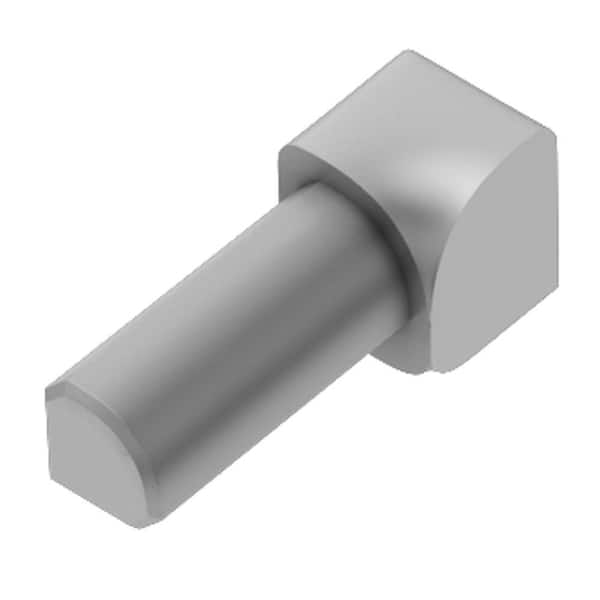 Schluter Rondec Satin Anodized Aluminum 5/16 in. x 1 in. Metal 90 Degree Inside Corner