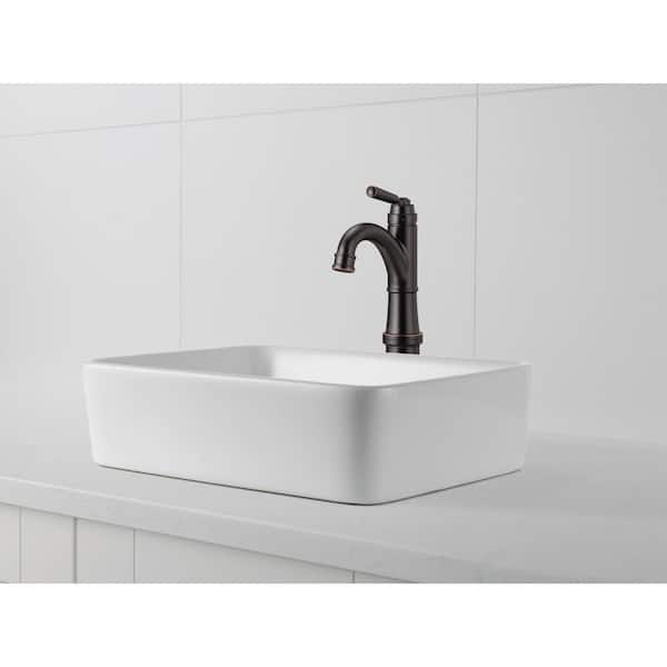 Westchester Single Hole Single-Handle Vessel Bathroom Faucet in Oil Rubbed Bronze