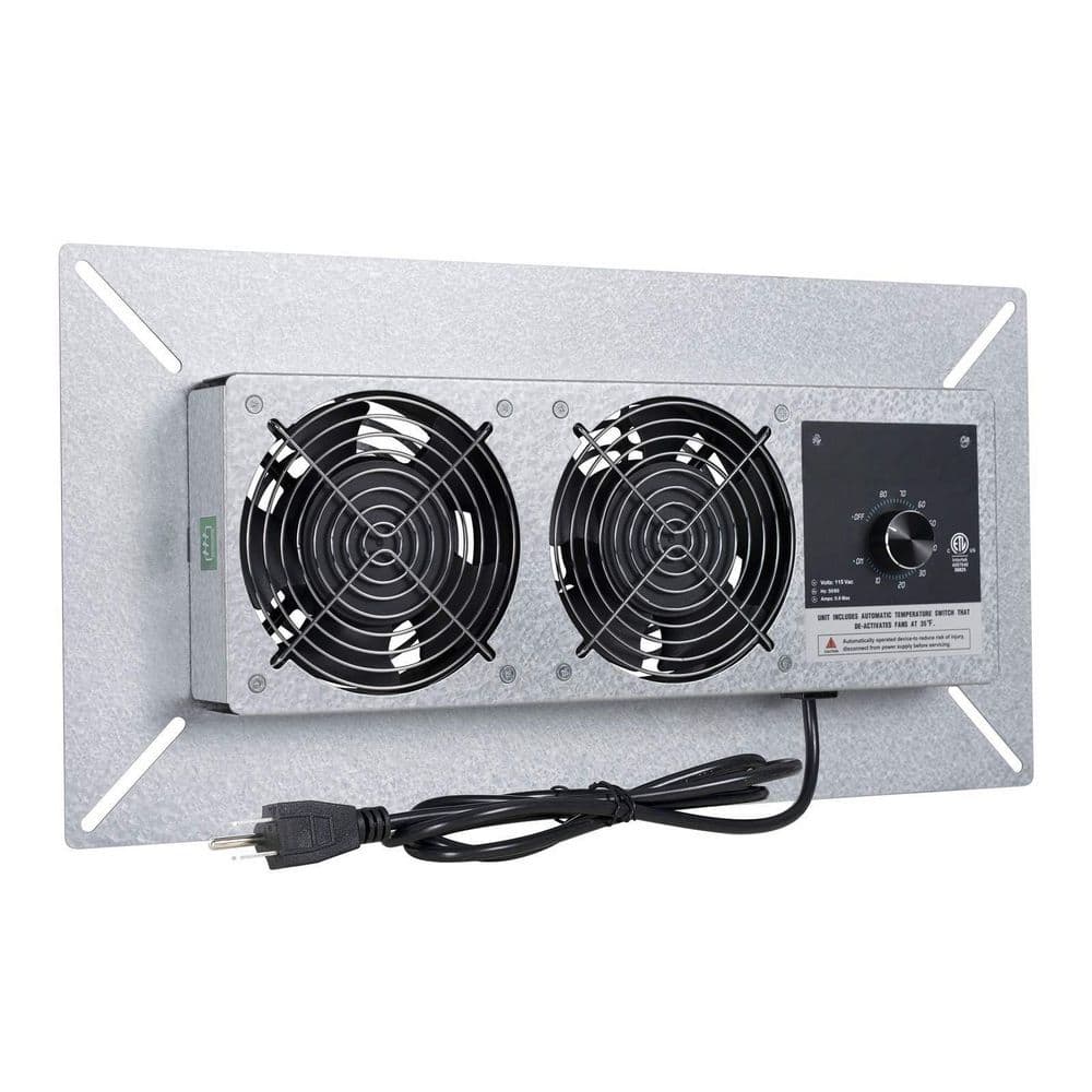 220 CFM Aluminum Electric Power Wall Mount Exhaust Fan with Humidistat, Dehumidistat and Freeze Protection Thermostat price history on PriceWatchPro