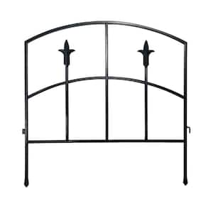 Alexander 18 in. H x 18.75 W Metal Garden Fence