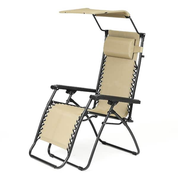 tan gravity chair