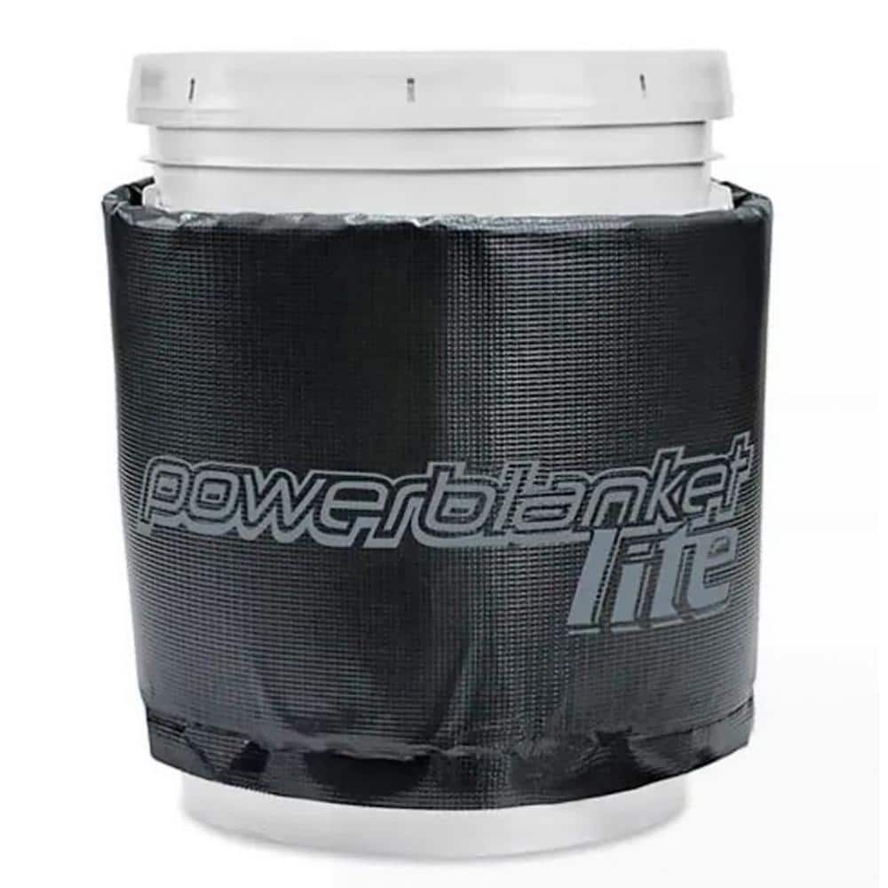Insulated 1 Gal. Band-Style Pail Heater, Fixed Temp 100°F, Ideal Heating S