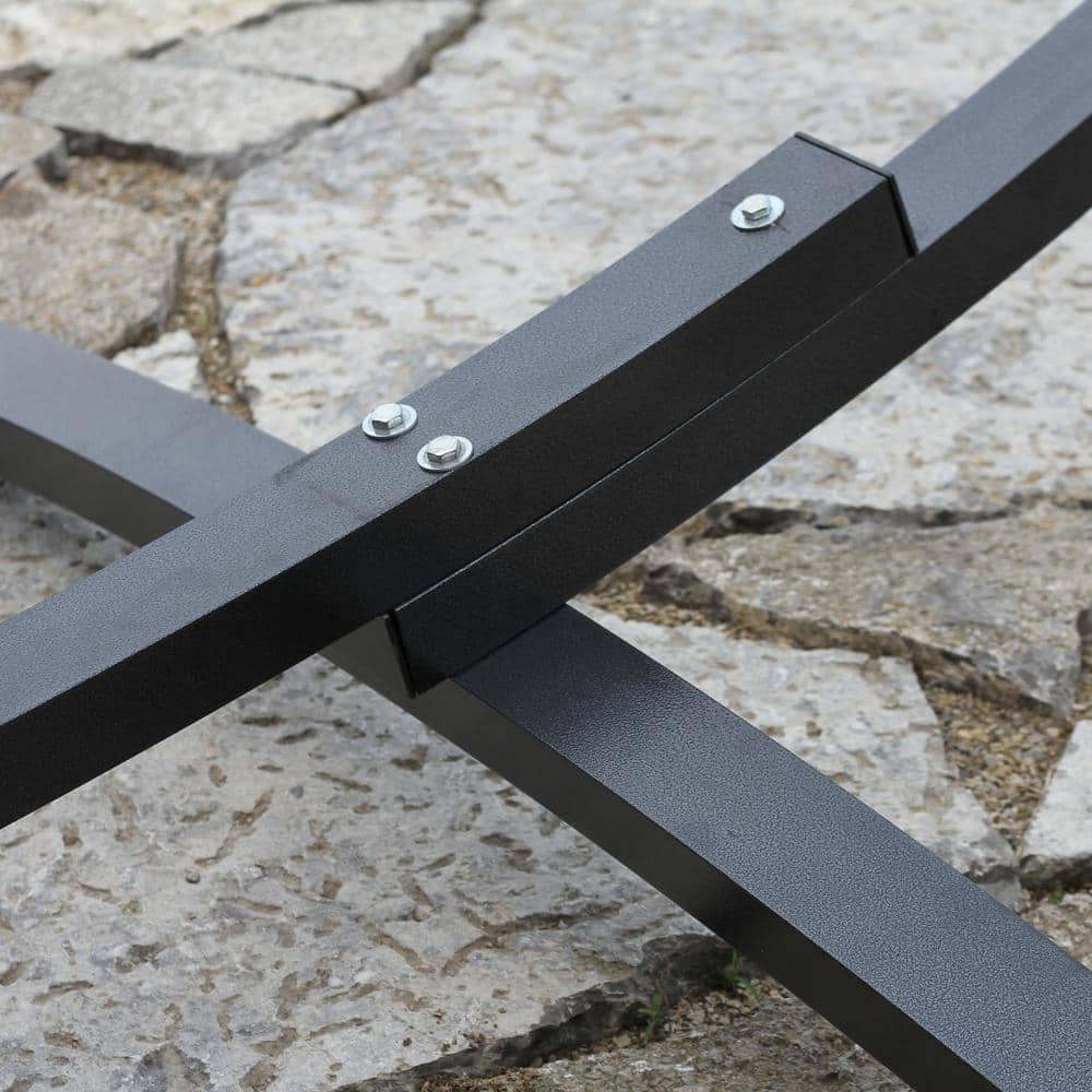 15 ft Bronze Powder Coated Aluminum Arc Hammock Stand