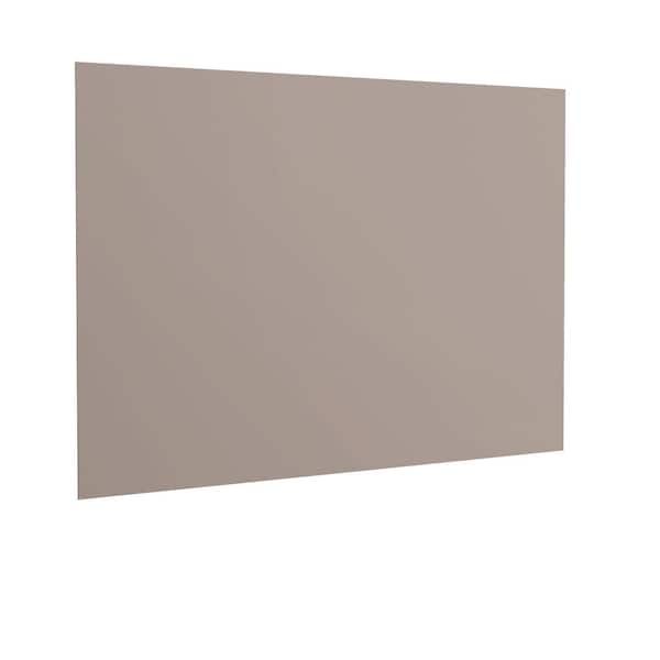 Courtland 48 in. W x 34.5 in. H Kitchen Cabinet End Panel in Sterling Gray