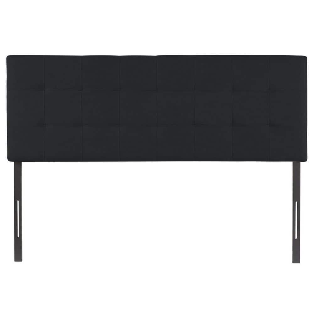 MAYKOOSH Black Headboards for Queen Size Bed, Upholstered Tufted Bed
