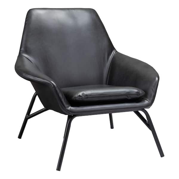 ZUO Javier Black 100% Polyurethane Accent Chair