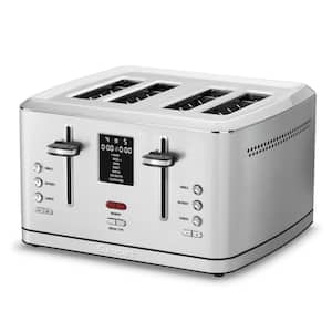 Digital Stainless Steel 4-Slice Toaster with MemorySet Feature