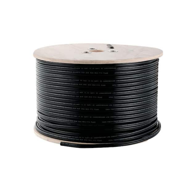 zonegrace 12awg 2-conductor 12/2 direct burial wire for low voltage  landscape lighting, 265ft