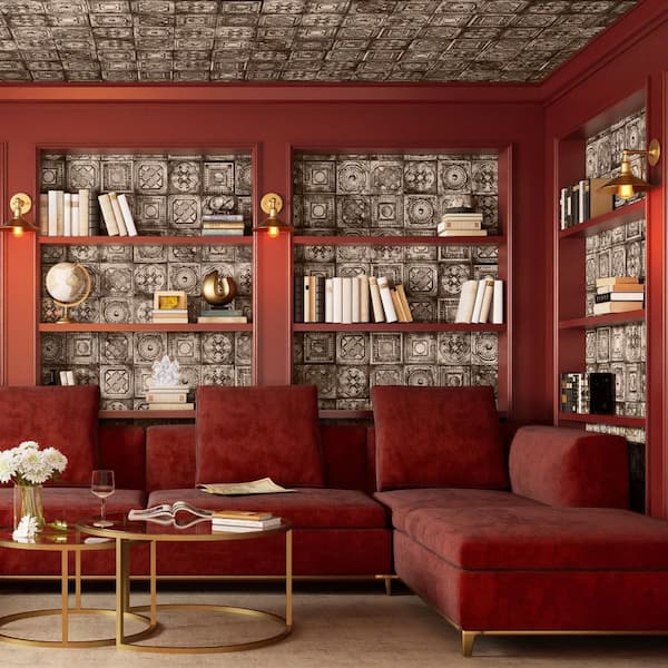 Ritz Ossidato Mix 8 in. x 8 in. Ceramic Wall Tile (10.76 sq. ft./Case)