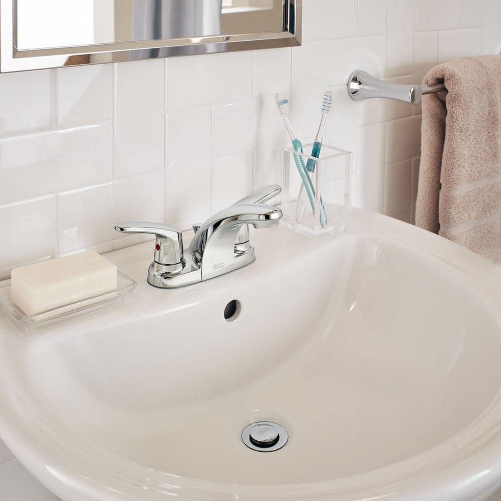 Colony Pro Polished Chrome 2-Handle Centerset Bathroom Faucet