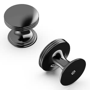 American Diner 1 in. Black Nickel Cabinet Knob