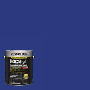 1 Gal. ROC Alkyd V7400 Direct-to-Metal Gloss Safety Blue Interior/Exterior Enamel Paint (Case of 2)