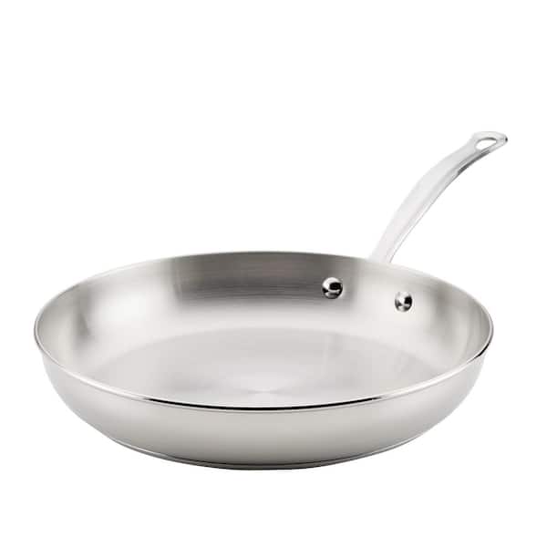 12.25 in. Millennium Stainless Steel Induction Frying Pan