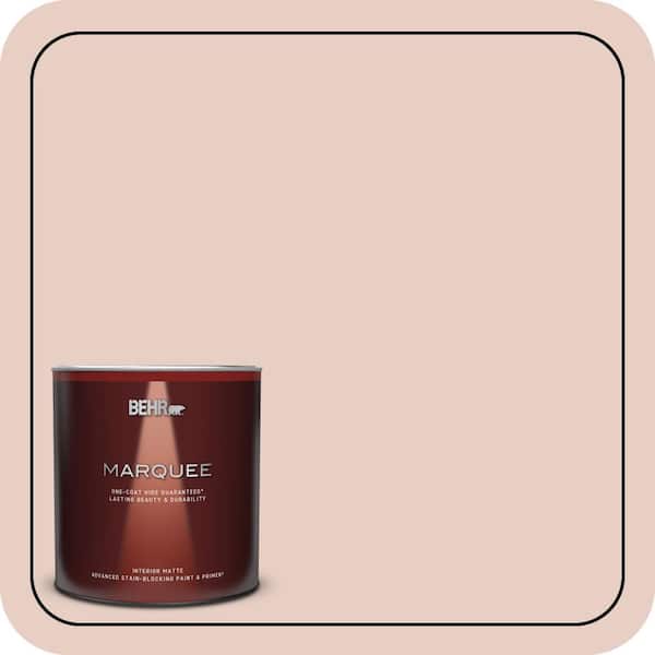 BEHR MARQUEE 1 qt. #230E-2 Malibu Coast Matte Interior Paint & Primer