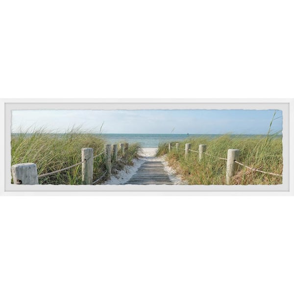 Unbranded "Growing Grass" by Marmont Hill Framed Nature Art Print 15 in. x 45 in.