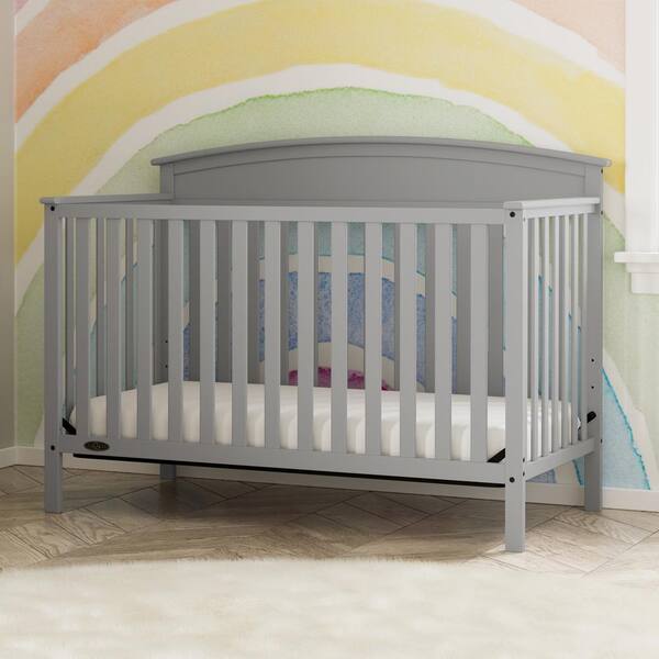 graco pebble grey crib